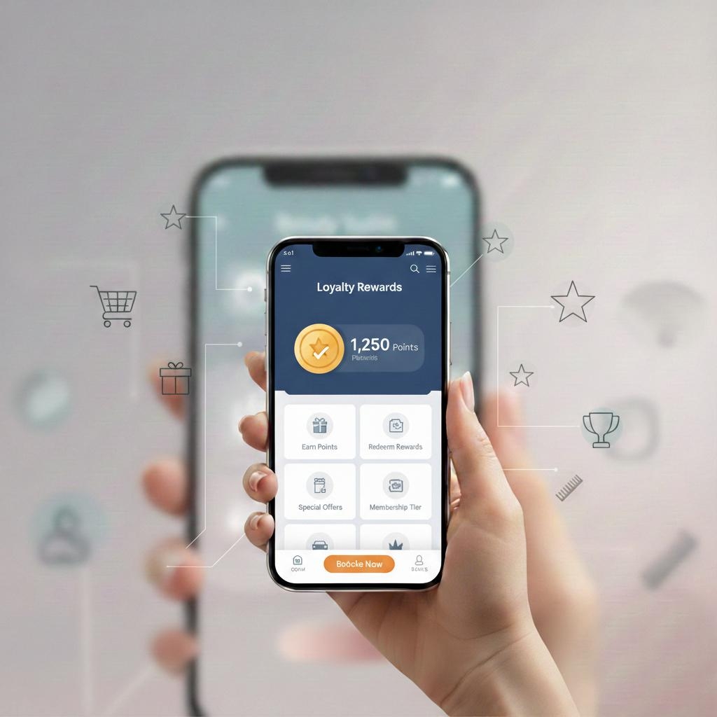 Loyalty app with rewards and tracking