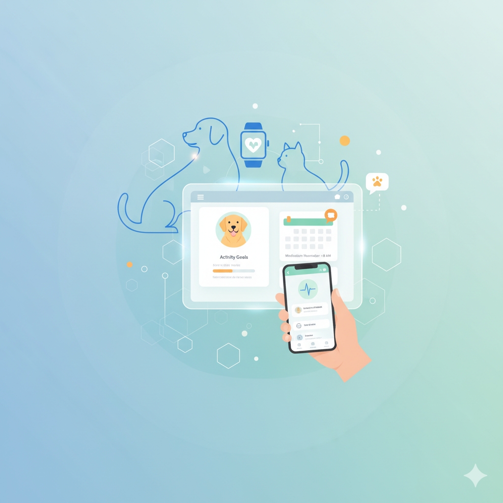 Pet care app development improving pet health and owner engagement with digital technology